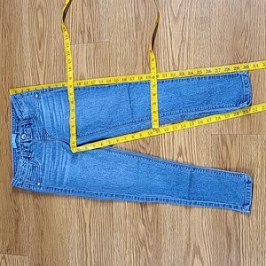 BLUE INK VINT MEDIUM WASH FADED GIRLS KIDS STRETCH LIKE NEW JEGGING JEANS 10x21